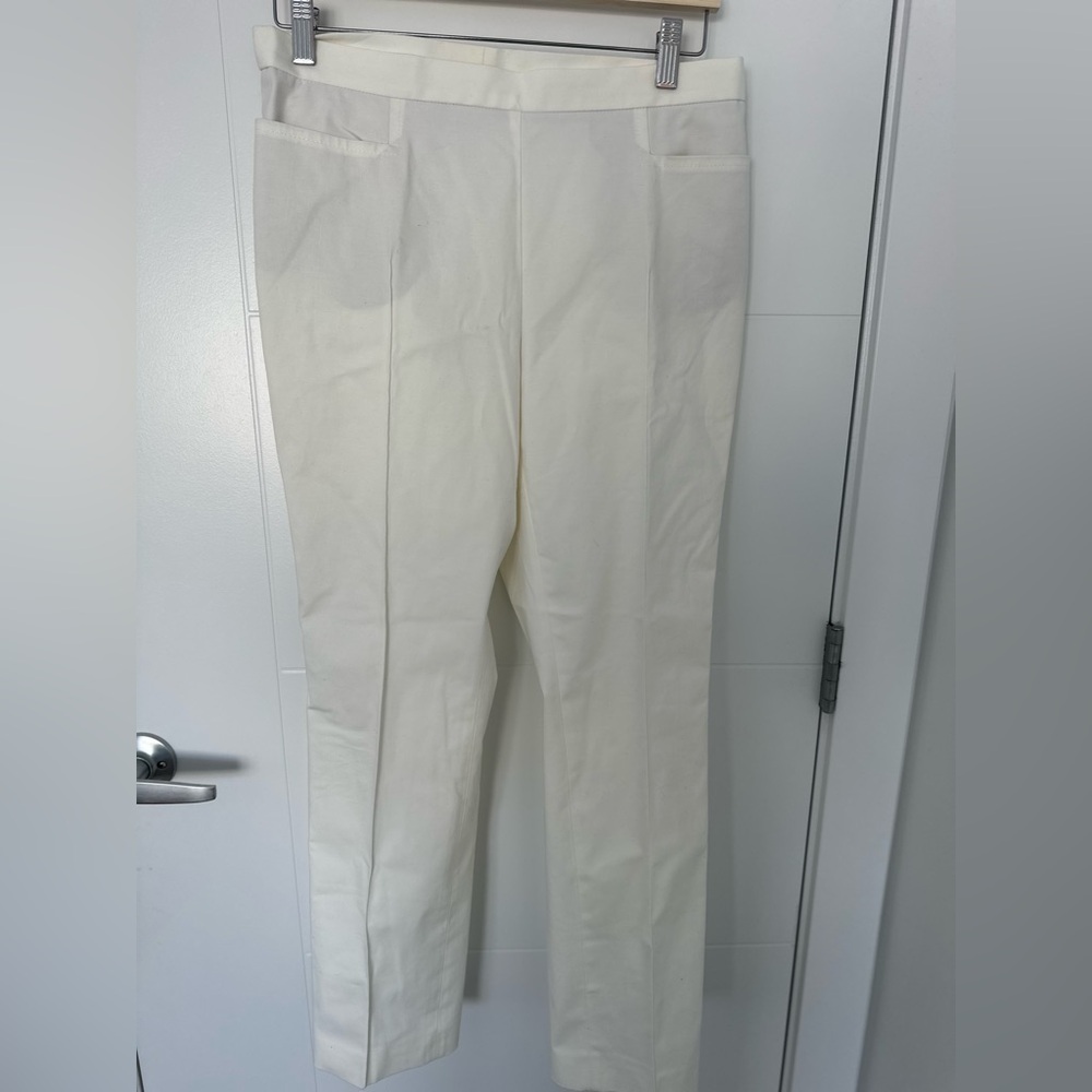 Akris Punto “Franca” Trousers – Size 8 – Ivory